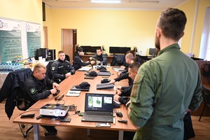 Szkolenie mołdawskiej Policji w CSSG 