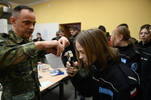 Edukacyjna wizyta w Centrum Szkolenia Straży Granicznej 