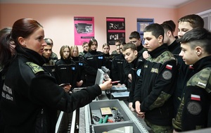Edukacyjna wizyta w Centrum Szkolenia Straży Granicznej 
