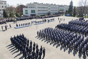 Uroczysta promocja oficerska w Wyższej Szkole Policji 