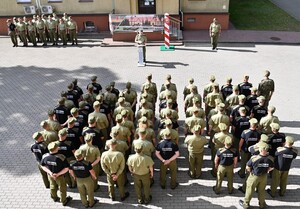 Przyszli oficerowie rozpoczęli szkolenie w Centrum Szkolenia Straży Granicznej 