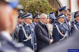 Nadanie Sztandaru Komendzie Powiatowej Policji w Nidzicy 