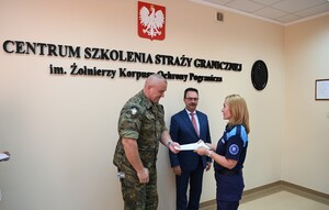 Instruktorzy z Centrum Szkolenia SG przeszkolili kolegów z Międzynarodowej Agencji Frontex 