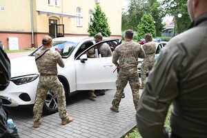 ćwiczenia służb granicznych państw bałtyckich i Ameryki. 