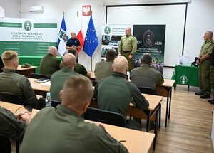 ćwiczenia służb granicznych państw bałtyckich i Ameryki. 