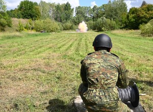 Finał rozpoznania minersko-pirotechnicznego 