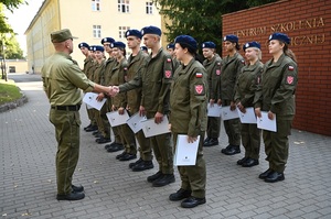 Młodzież z Bieżunia przez 5 dni poznawała służbę w Straży Granicznej 