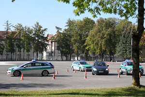 Pojazdy Straży Granicznej w akcji 