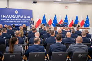 Inauguracja roku akademickiego w Akademii Policji w Szczytnie 