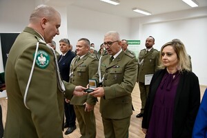 Uroczysta zbiórka w Centrum Szkolenia Straży Granicznej 