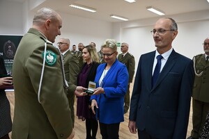 Uroczysta zbiórka w Centrum Szkolenia Straży Granicznej 