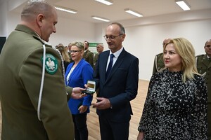 Uroczysta zbiórka w Centrum Szkolenia Straży Granicznej 