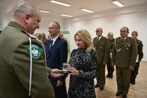 Uroczysta zbiórka w Centrum Szkolenia Straży Granicznej 