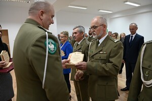 Uroczysta zbiórka w Centrum Szkolenia Straży Granicznej 