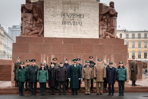 Uczestnicy spotkania na Łotwie 