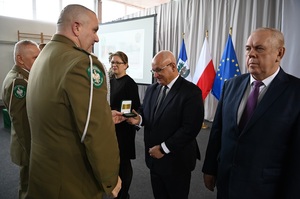 Wyróżnienia medalem KOP dla zaproszonych gości 