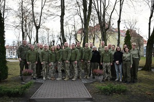 Delegacja z Akademii Państwowej Służby Granicznej Ukrainy w CSSG 