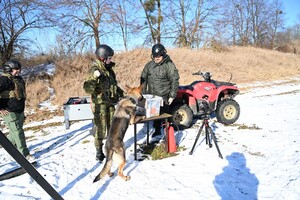 Zajęcia na terenie poligonu 