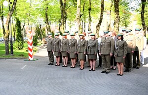 Uczestnicy uroczystego apelu 