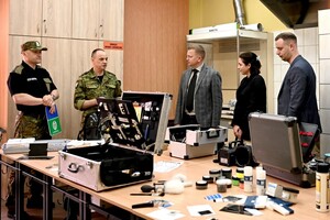 Sala wykładowa technik kryminalistyki 