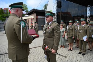 Uroczyste zakończenie służby 
