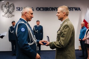 Strażnicy Graniczni wyróżnieni przez SOP/ zdj. SOP 