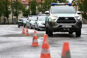 Ćwiczenie przejazdu w kolumnie 