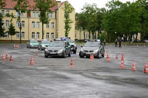 Ćwiczenie przejazdu w kolumnie 