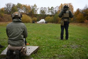 Ćwiczenia w polowej bazie minersko-pirotechnicznej 
