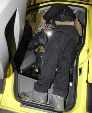 Funkcjonariusz w trakcie wykonywania obowiązków służbowych 