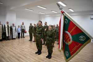 Ślubowanie na sztandar Centrum Szkolenia SG 