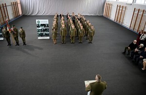 uroczyste pożegnanie funkcjonariuszy odchodzących na emeryturę 