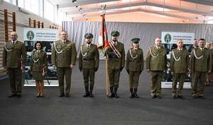 uroczyste pożegnanie funkcjonariuszy odchodzących na emeryturę 