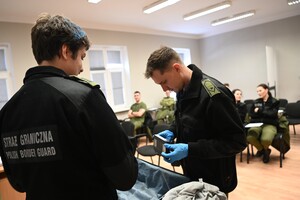 Słuchacze podczas zajęć