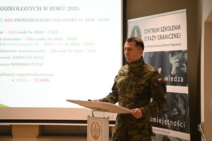 Wystąpienie Zastępcy Komendanta CSSG 