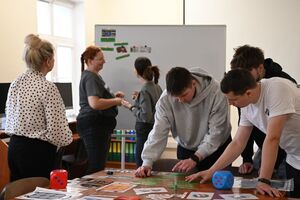 Grupa podczas zajęć 