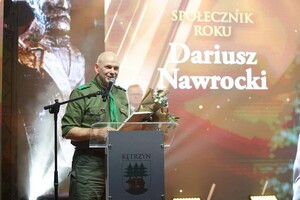 Funkcjonariusz SG przemawia 