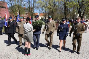 Uczestnicy uroczystości miejskich 