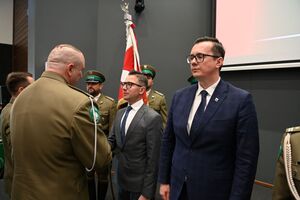 Wręczenie medali okolicznościowych 35- lecie powołania SG 