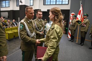 Wyróżniony Prymus Kursu Oficerskiego 