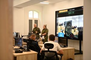 Wizyta studyjna delegacji Policji Granicznej Republiki Mołdawii w Kętrzynie 