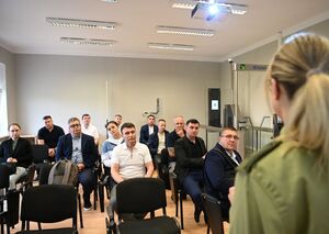 Wizyta studyjna delegacji Policji Granicznej Republiki Mołdawii w Kętrzynie 