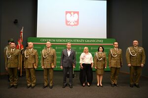 Uroczysty apel w Centrum Szkolenia Straży Granicznej 