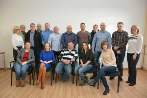 Uczestnicy warsztatów językowych 