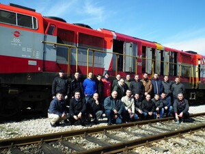 Uczestnicy szkolenia na zajęciach praktycznych 