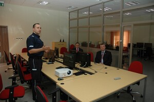 Spotkanie w Wyższej Szkoły Policji 