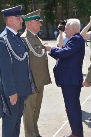 Wręczenie Medalu za Zasługi dla Straży Granicznej 