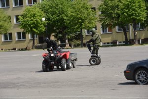 Pokaz pirotechników Centrum Szkolenia SG 