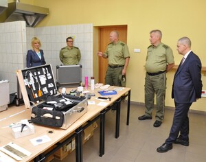 Prezentacja pracowni kryminalistycznej 