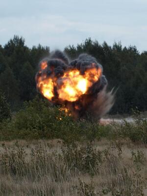 Szkolenie z wykorzystaniem materiałów wybuchowych 